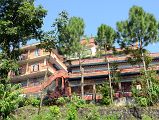 Pokhara Karma Dubgyu Chokhorling Monastery 01 From Entrance Pathway 